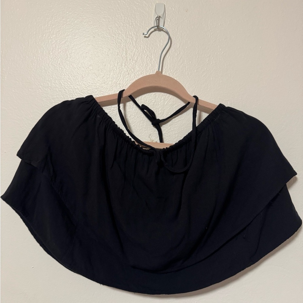 Love Stitch Double Layer Halter Top, S - Picture 2 of 4